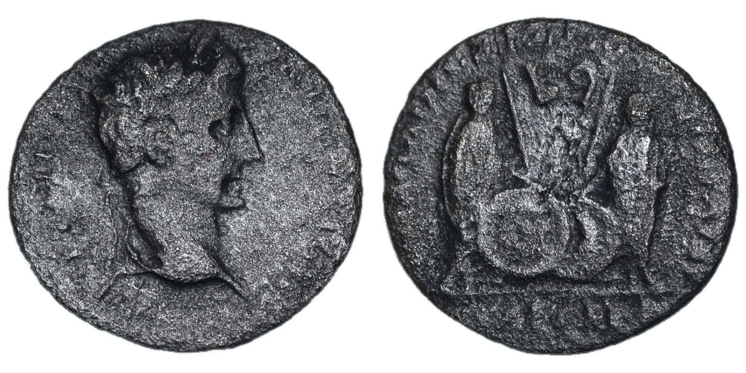 Augustus. 27 BC-AD 14. AR Denarius Lugdunum (Lyon) mint Roman Imperial