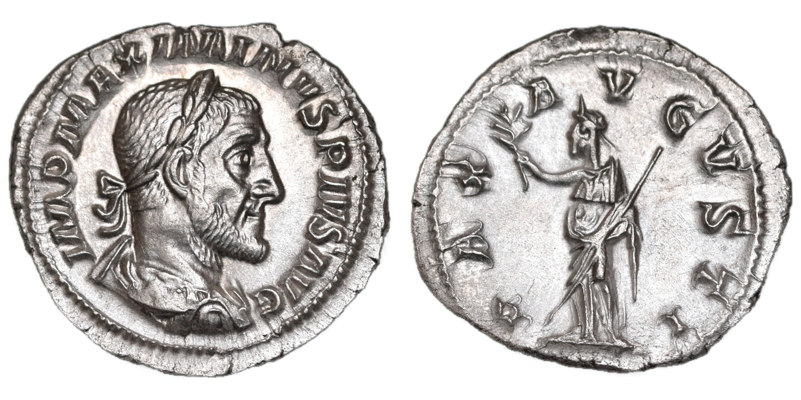 Maximinus I. AD 235-238. AR Denarius. Rome mint. Roman Imperial